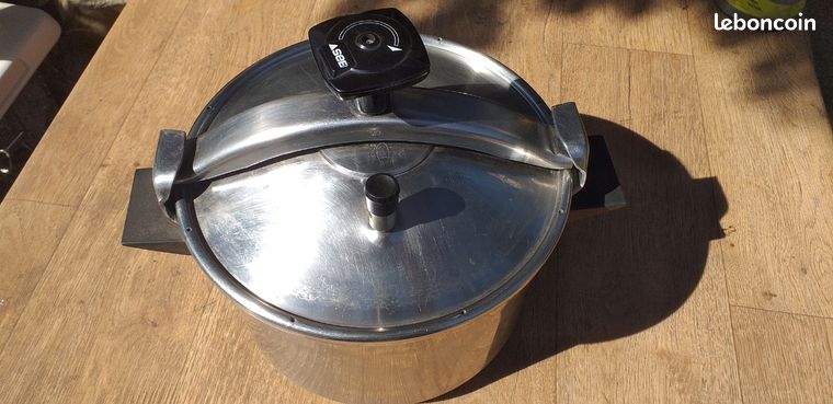 Cocotte-minute SEB Super Cocotte 8L Inox - Vintage Made In France
