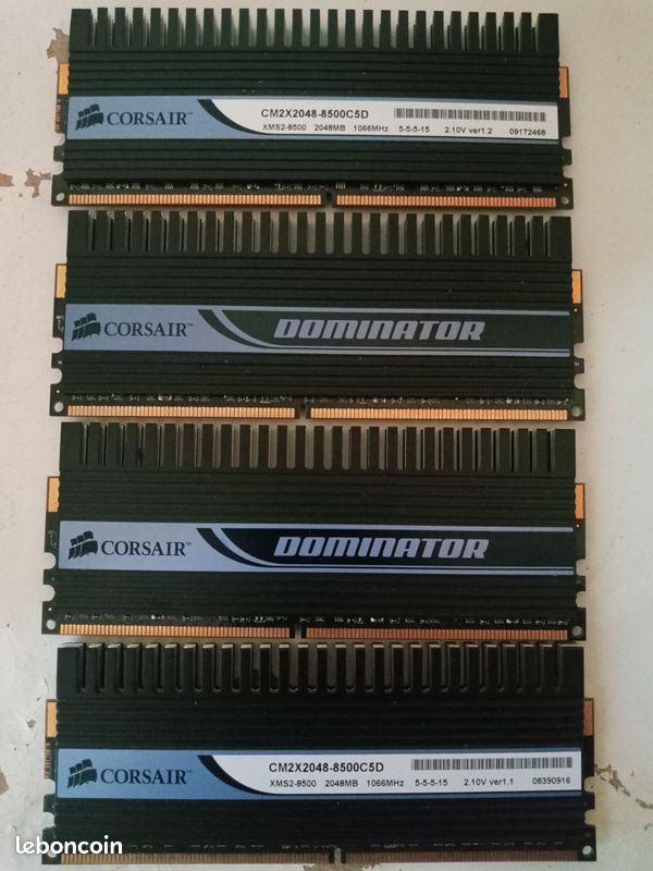 Dominator Platinum Corsair Xms Ddr2 RAM Collector Corsair