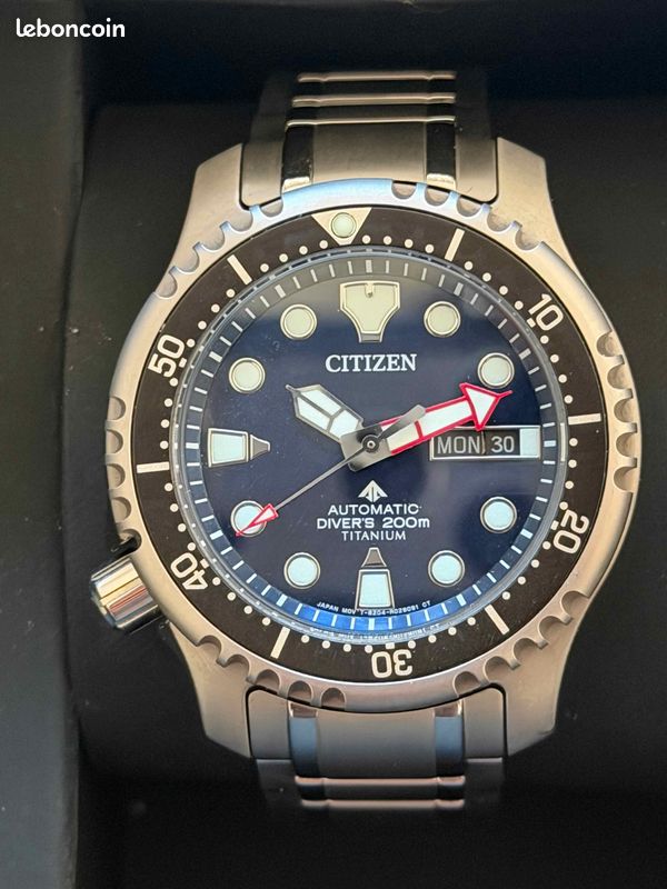 Montre Citizen Promaster Marine Automatique Super Titanium (image 1)