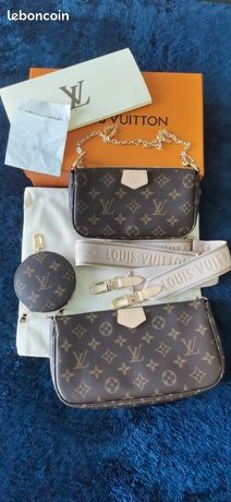 Sacs Louis Vuitton Métis Rouge d'occasion