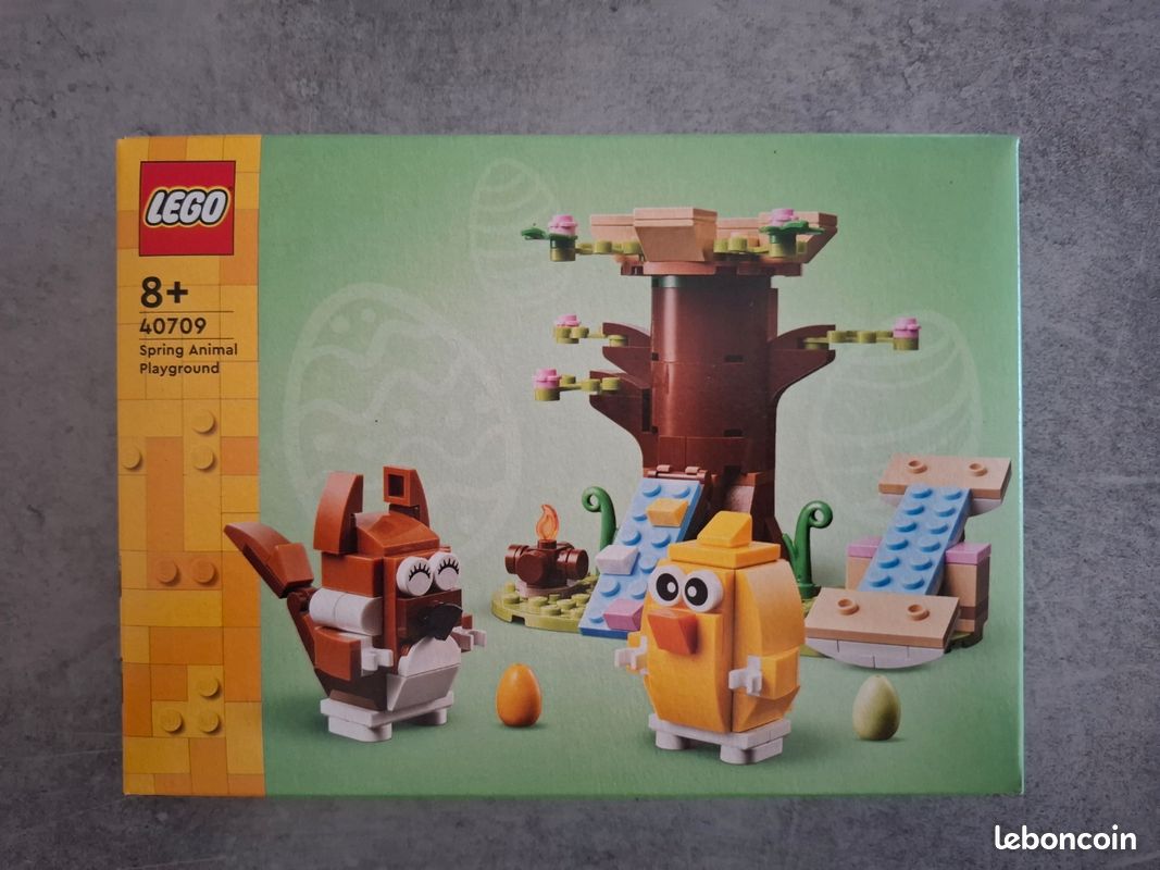 LEGO Saisonnier 40709 - Le parc des animaux au printemps (image 1)