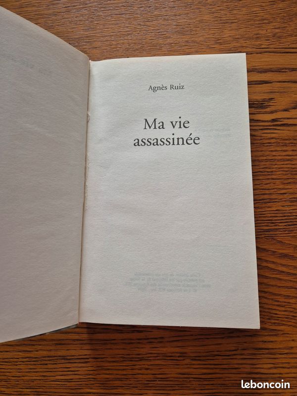 Ma vie assassinée agnes ruiz (image 2)