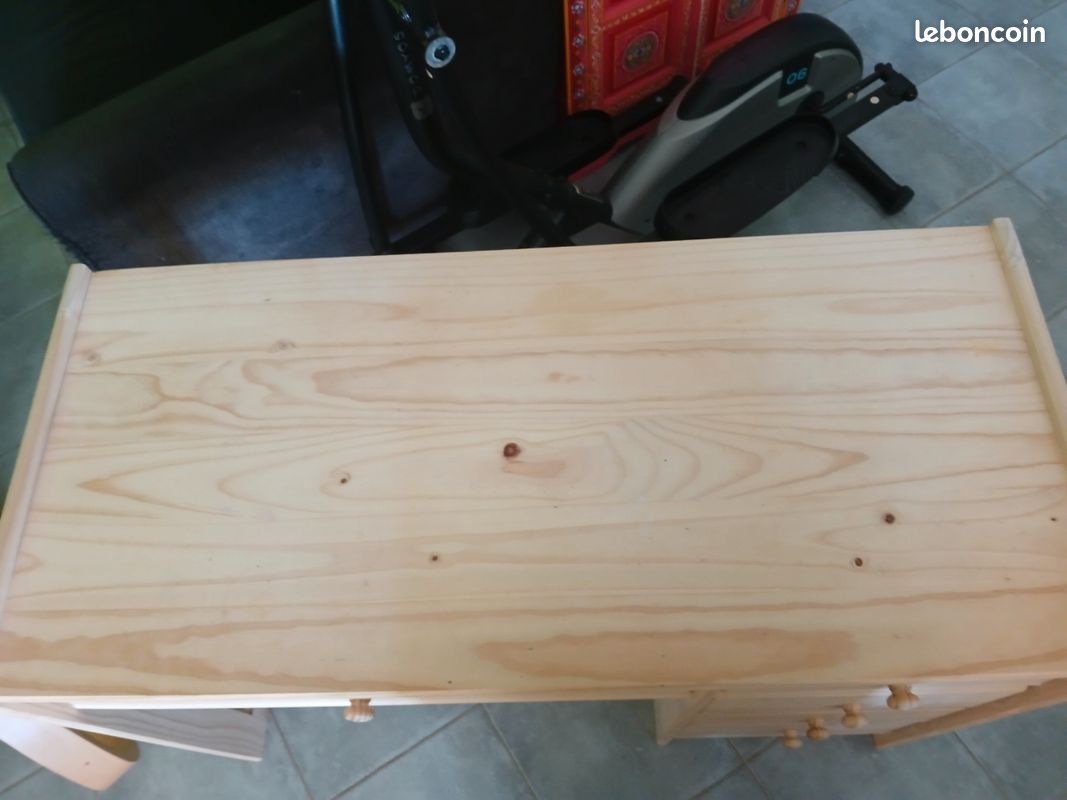 Bureau en pin (image 2)