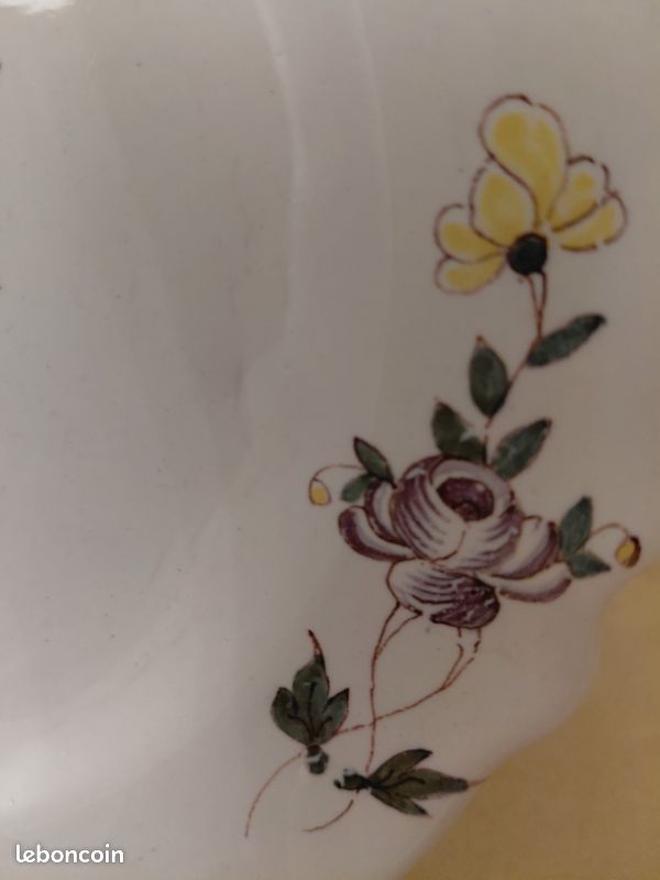 6 assiettes Saint - Sever vintage (image 6)