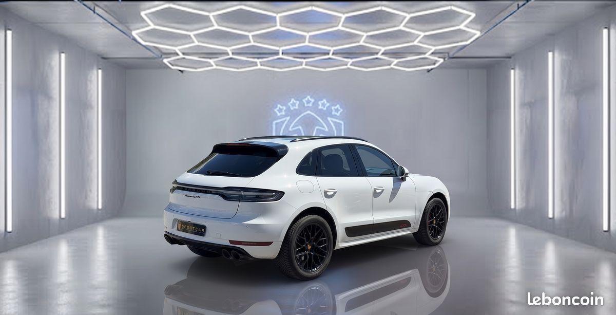 PORSCHE MACAN GTS 2.9 V6 380CH PDK / Pack Design Sport / TOIT OUVRANT PANORAMIQUE / PACK CUIR ETENDU / ECHAPPEMENT SPORT / PASM / Pack Audio BOSE / Régulateur Adaptatif / Attelage remorque électrique (image 2)