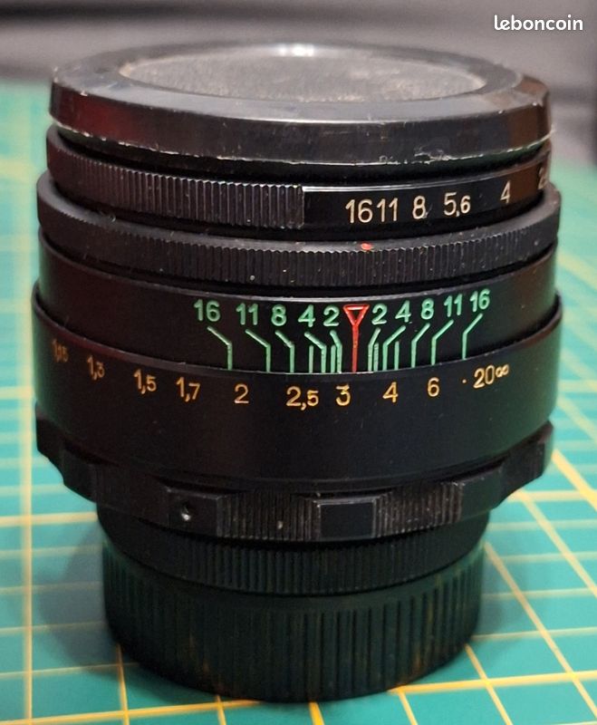 Objectif Helios 44-2 58mm f/1 :2 – M42 – en très bon état (image 8)