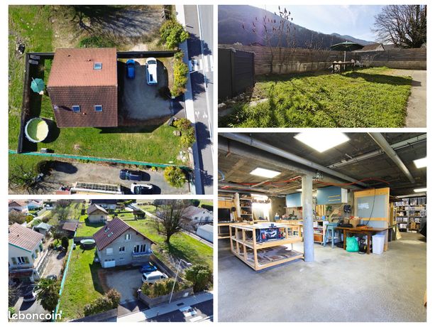 Maison individuelle 126 m² + garage 80m2 et jardin – Le Versoud / Pruney