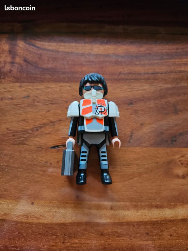 Figurine Playmobil Agent Secret / Police - Occasion, Pour Collection Ou Jeu