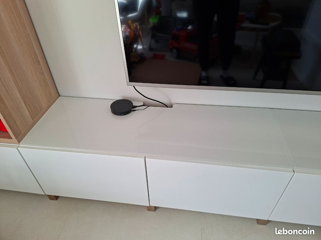 Plateau supérieur verre ikea BESTA (image 3)