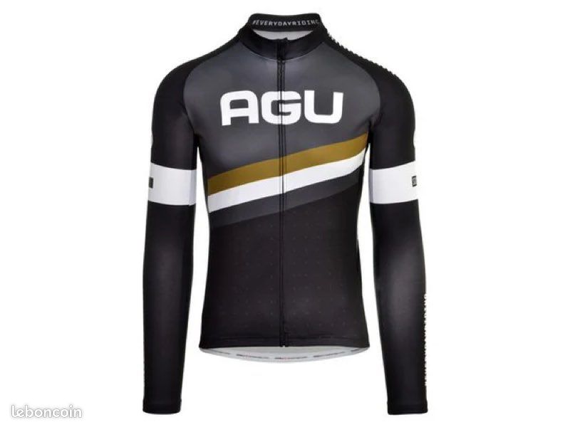 AGU Maillot Manches Longues Homme - Trend Stripe - underwater