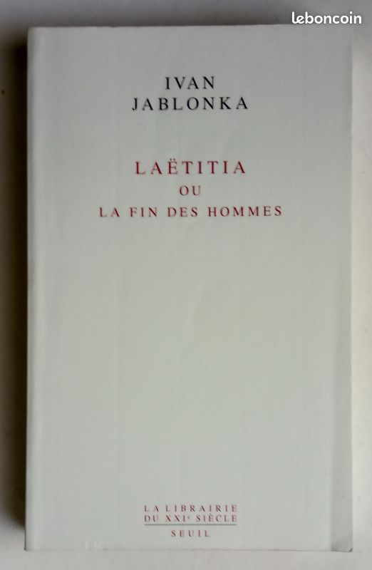 Laëtitia ou la fin des hommes par Ivan Jablonka (image 1)
