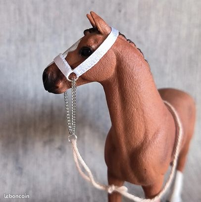 [Schleich] licol présentation blanc (image 1)