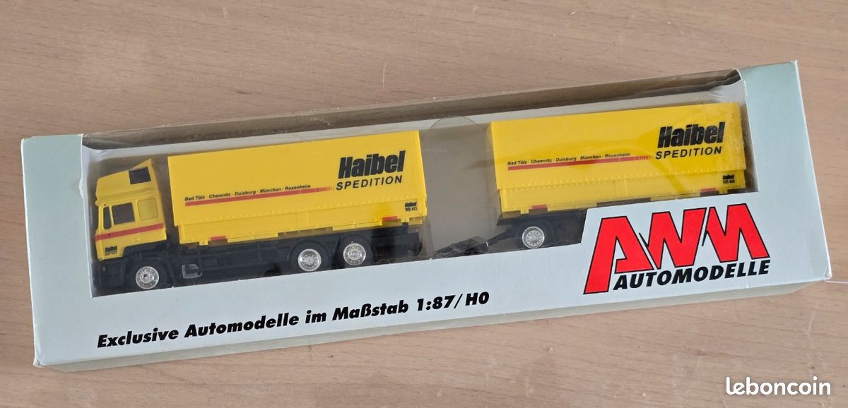 AWM 6033.1 - Semi-remorque Scania 3 R Topline / Gruber Logistics AWM
