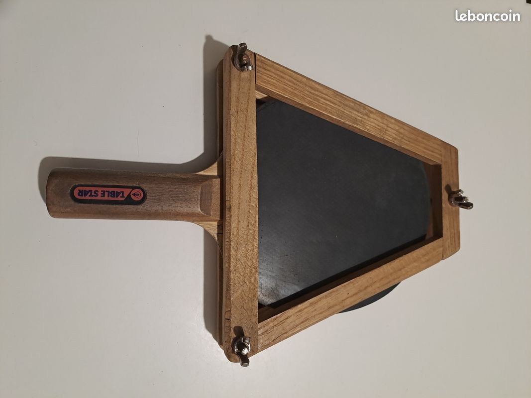 ANCIENNE PRESSE EN BOIS POUR RAQUETTE TENNIS