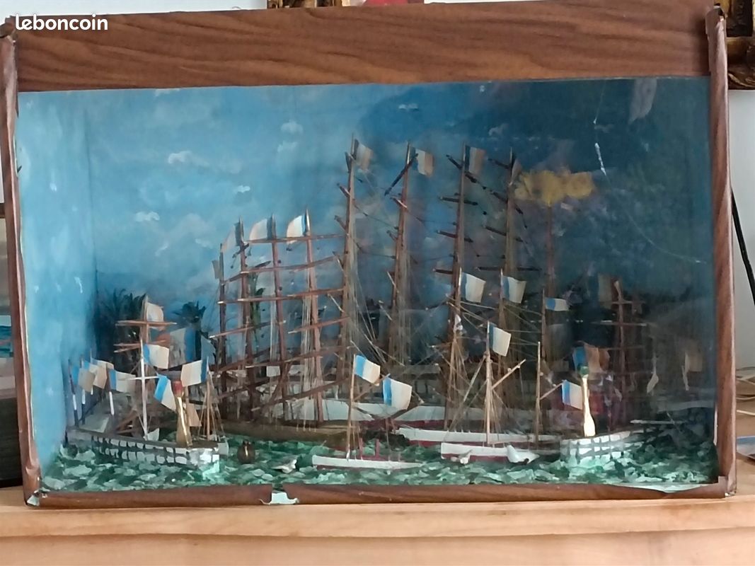 Maquettes bateaux port de pêche (image 4)