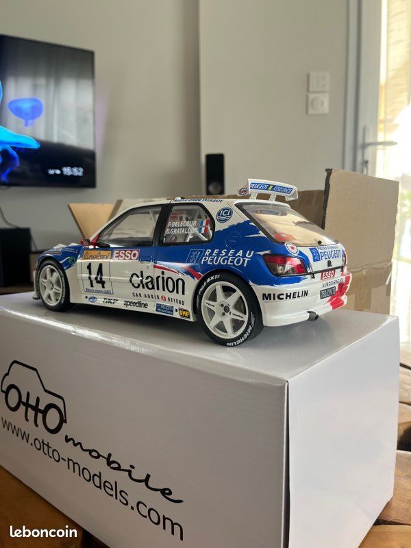 OTTOMOBILE OTTO PEUGEOT 306 rallye Ph1 Maxi Panizzi Ot664 1/18 EUR 170,00 - FR