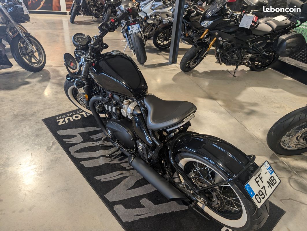 Triumph bonneville bobber 4336 km (image 3)