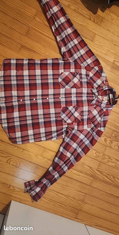 Chemise levi s à carreaux xl homme (image 1)
