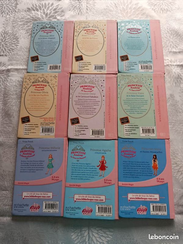 Lot de 15 livres princesse academy (image 4)