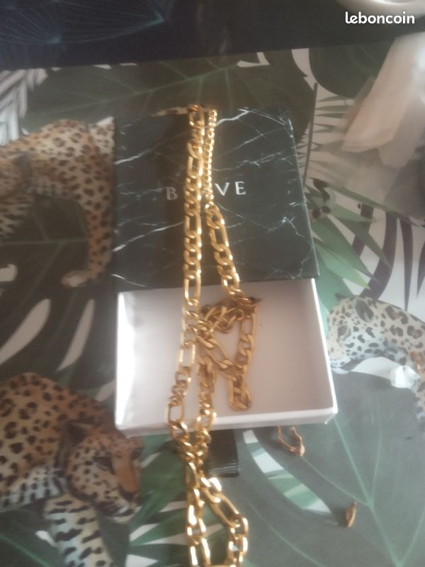Chaine magnifique plaquer or (image 3)