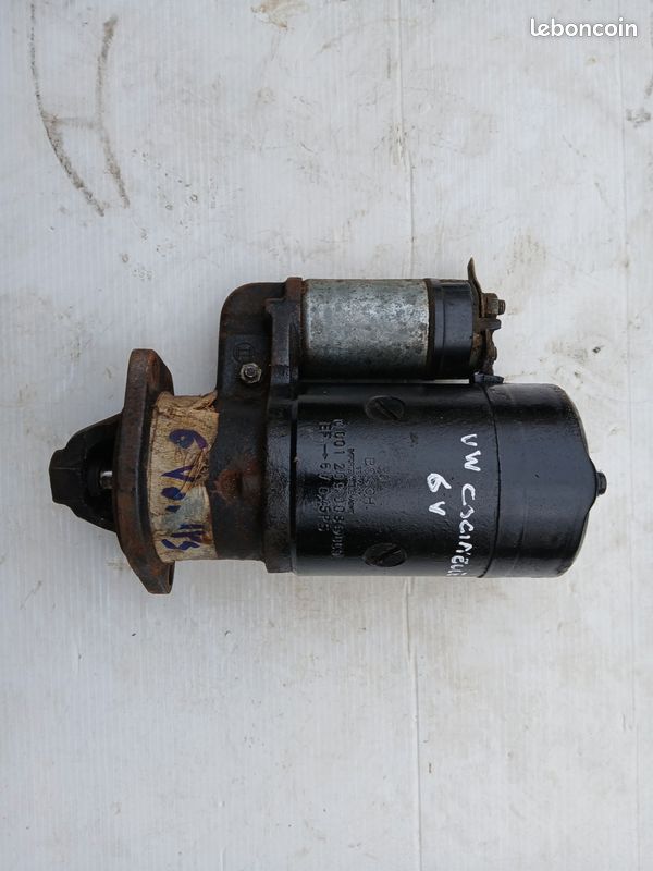 VW COX démarreur 6V (image 1)