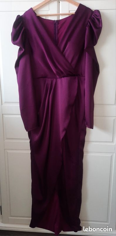 Robe Femme Taille 42 - Style Chemisier - Longueur Au Genou - Rose - Marque JDY - Neuf