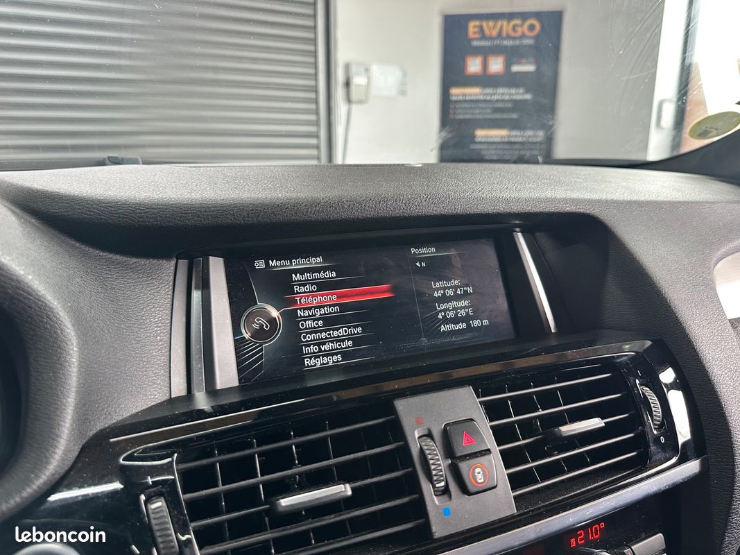 Bmw x4 3.0 d 260 x-line xdrive bva - toit ouvrant - affichage tete haute - origine france (image 23)