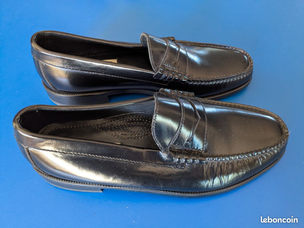 Chaussures Habillées Homme FLORSHEIM - Semelle En Cuir Véritable - Taille 12 3E (US) - Occasion