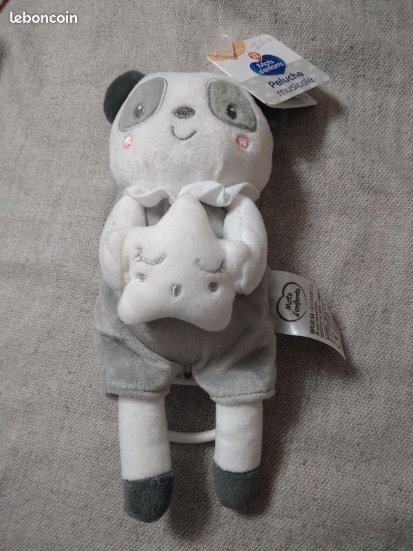 Peluche musicale neuve Panda Mots d'enfants (image 1)