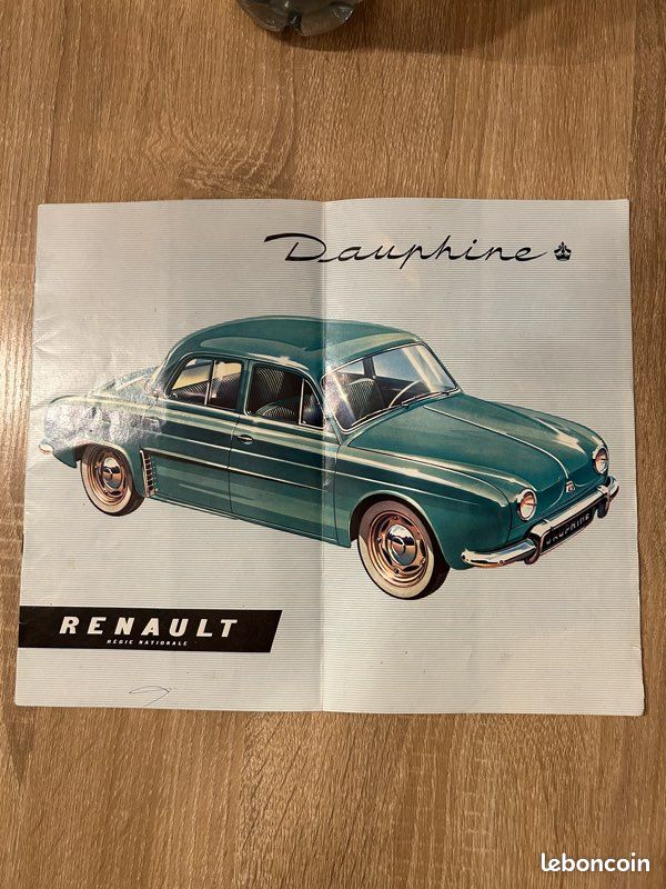 Livre publicitaire Renault Dauphine (image 1)