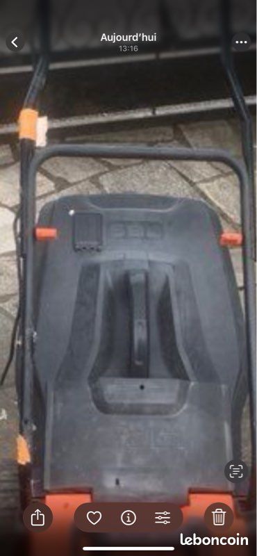 Bac Tondeuse Black et Decker, 1800 W (image 2)