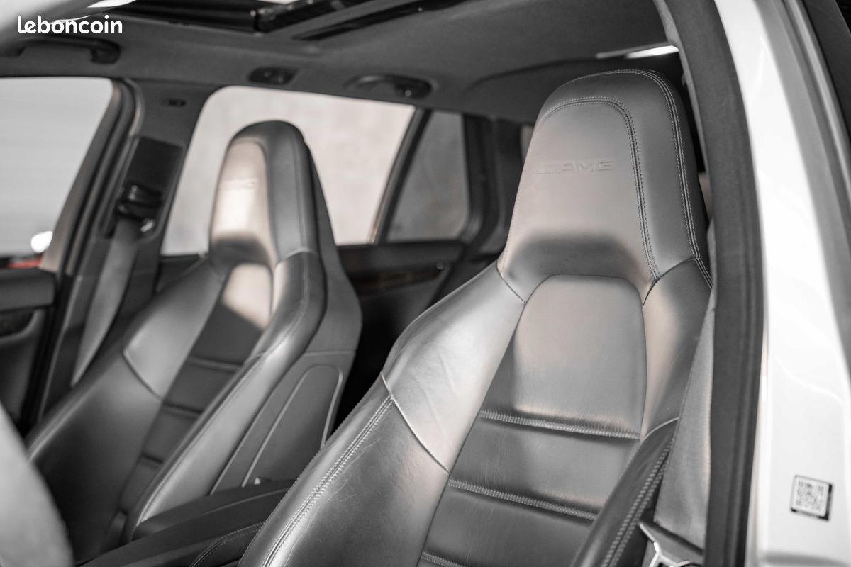 Mercedes C63 AMG Break (S204) Pack Performance Plus 487 CH - Argent Iridium - Harman Kardon - Toit ouvrant - Cuir étendu - Carnet & Suivi Complet (image 8)