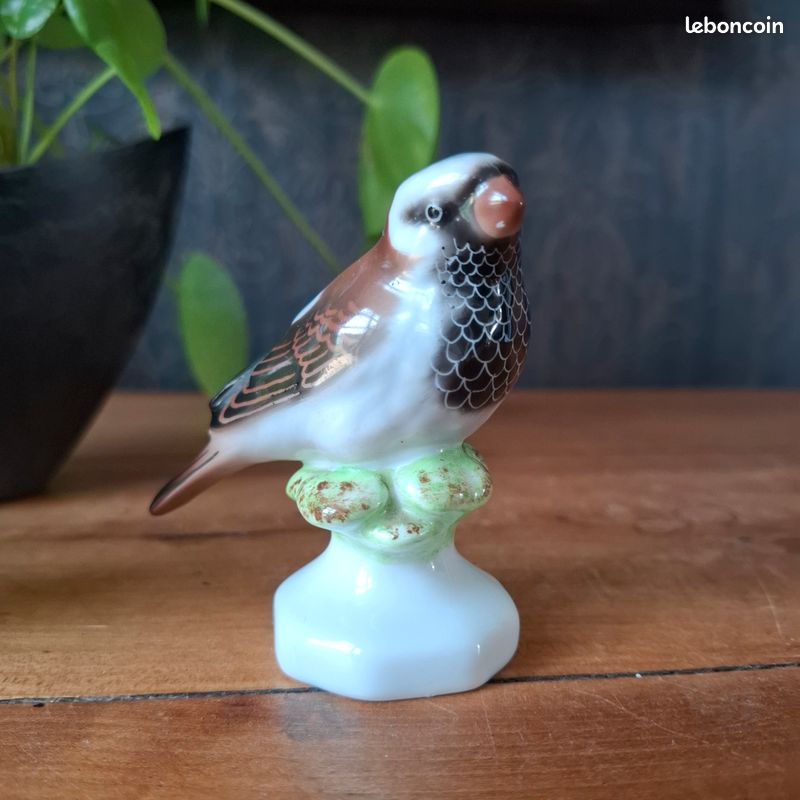 Oiseau en porcelaine Gerold Porzellan (image 1)