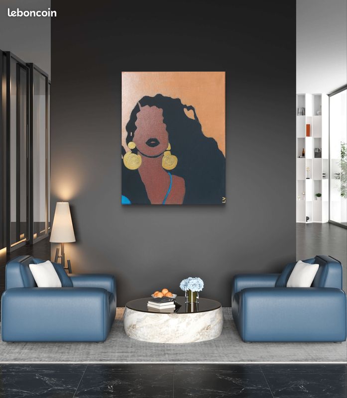 Tableau femme minimaliste (image 4)