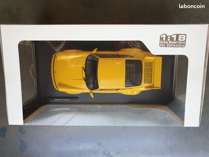 Solido 1:18 - 1 - Voiture De Sport Miniature - Porsche 911  964  RWB Hekigyoku Modele Moule Sous Pression Avec Portes Ouvrantes