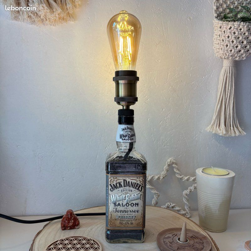 Bouteille Lampe Jack Daniel's | LUCIE FER CREATION