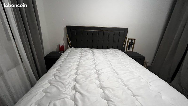 Lit coffre + 2 tables de chevet (image 10)