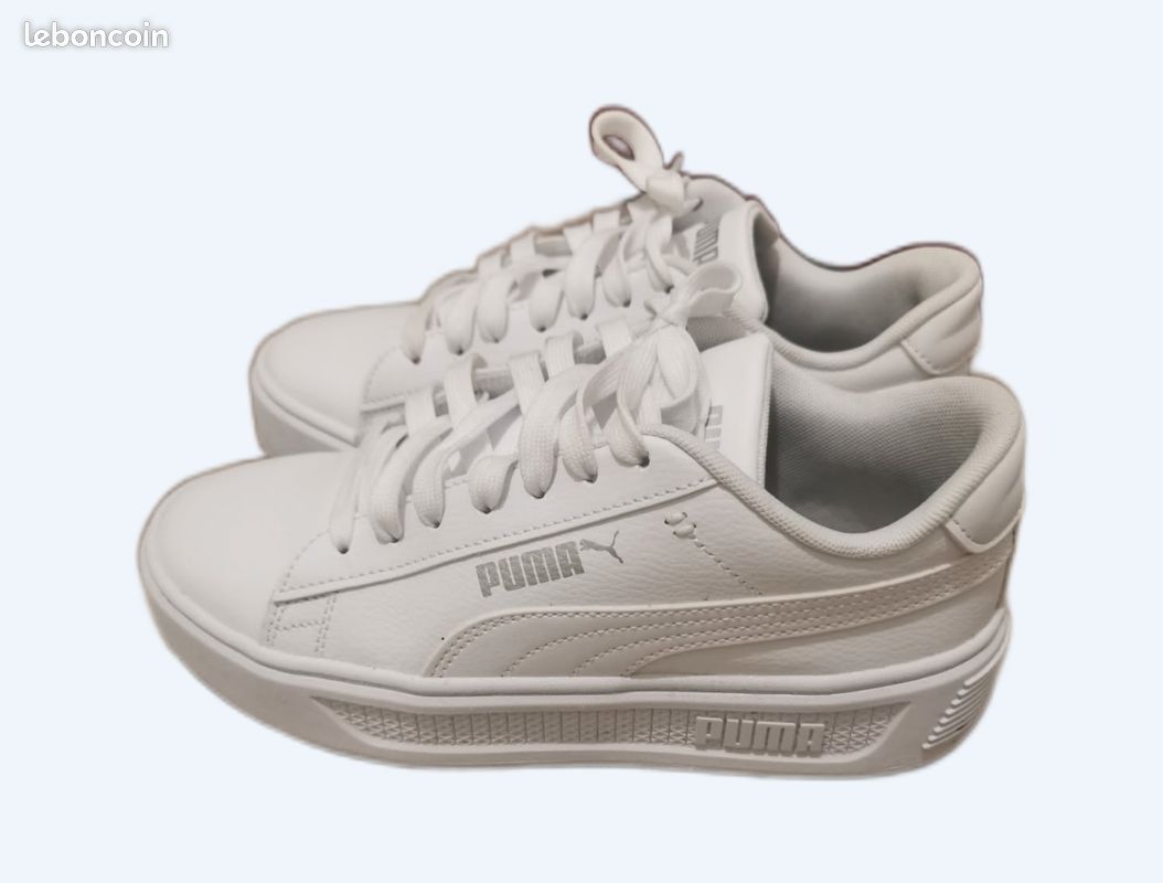 CHAUSSURE PUMA sneakers smash plateforme V3 femme Chaussures