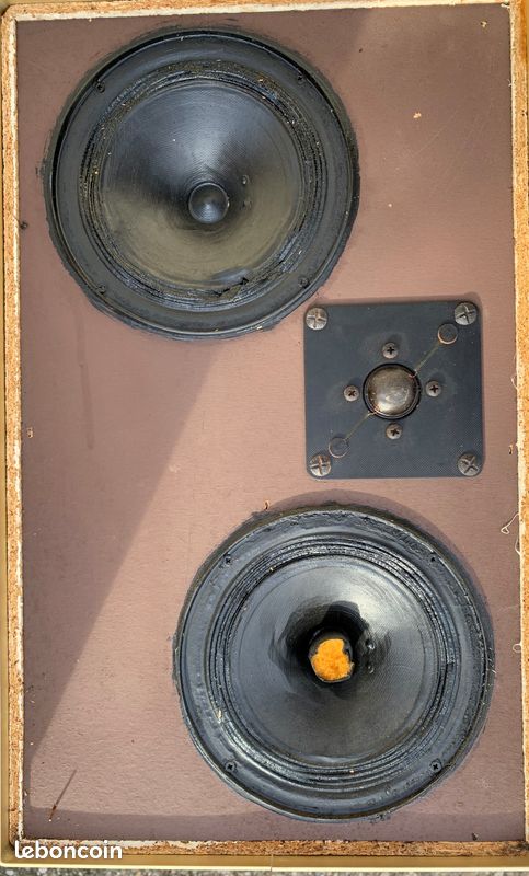 Paire d'enceinte baffle haut-parleur hifi vintage JMR Jean Marie Reynaud Saltarelle Série 2 (image 14)