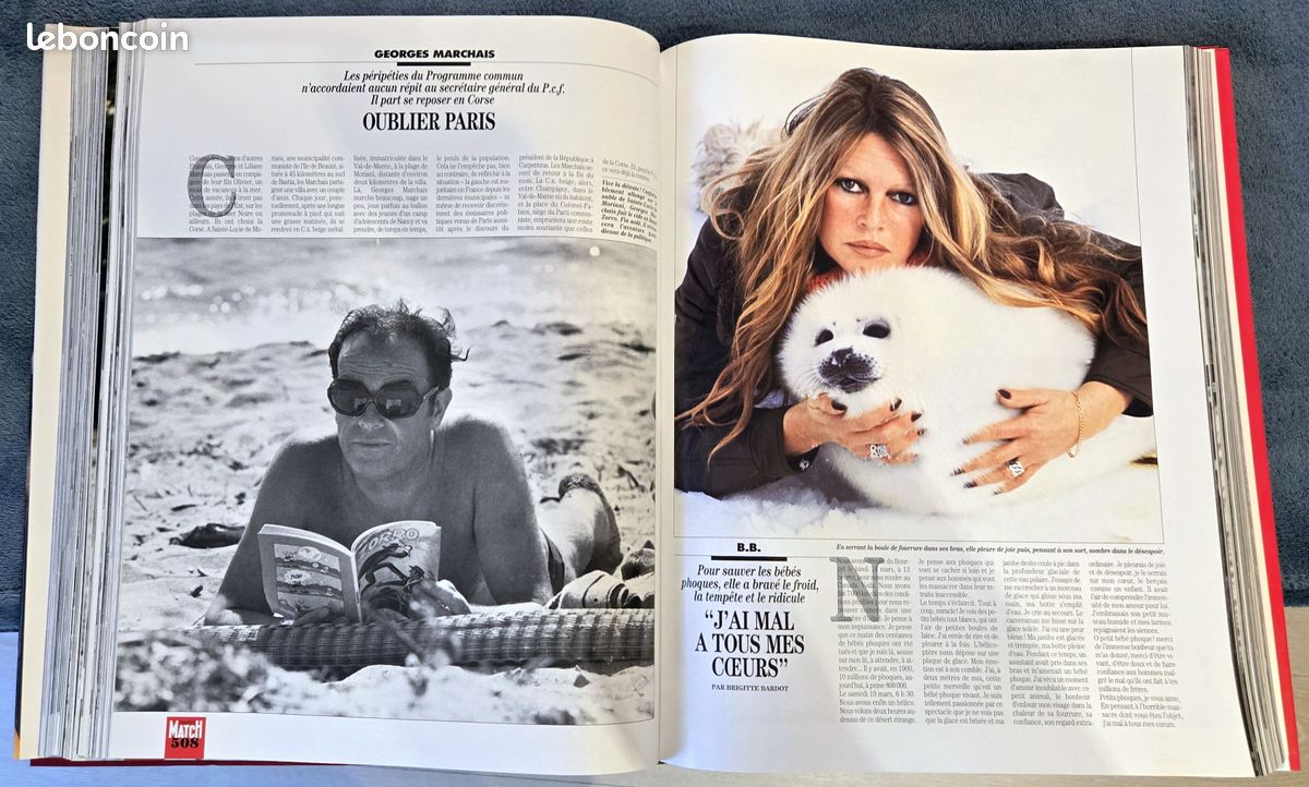Collector 50 ans de Paris-MATCH de 1949 à 1998 (image 6)