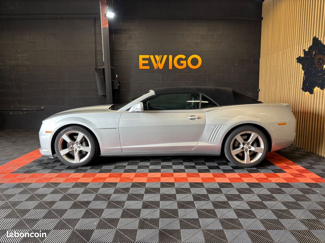 CHEVROLET CAMARO CABRIOLET V8 6.2 405 CH - CAMÉRA DE RECUL - SIÈGES CHAUFFANTS - SIÈGES ELEC - DEUXIÈME MAINs (image 13)
