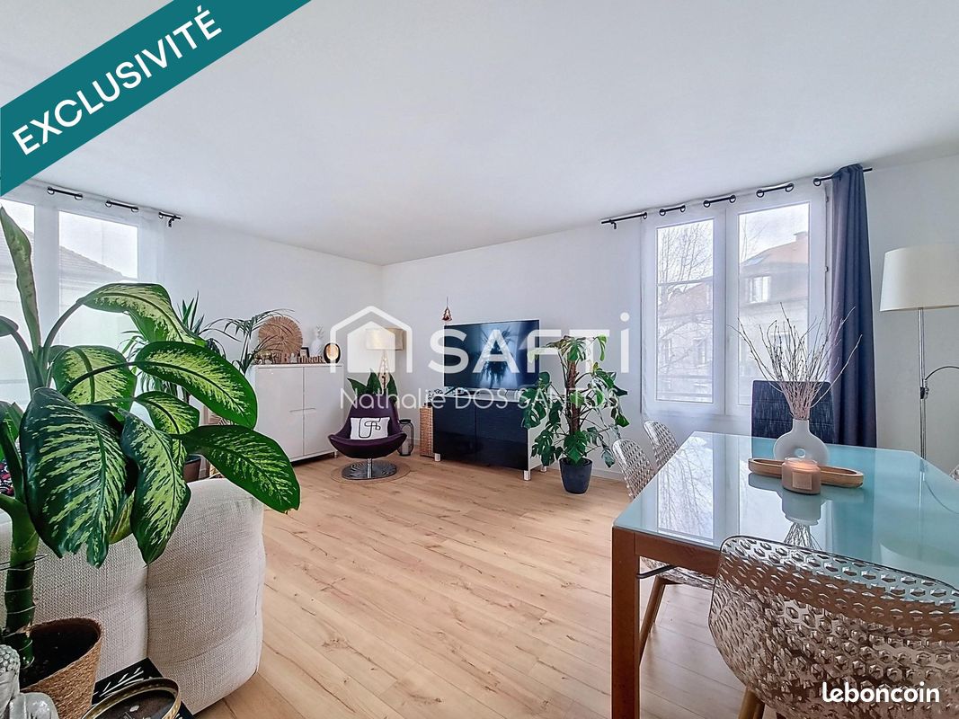 Appartement 3 pièces 66 m² · à Bussy-Saint-Georges · 66 m² · 258 000 €