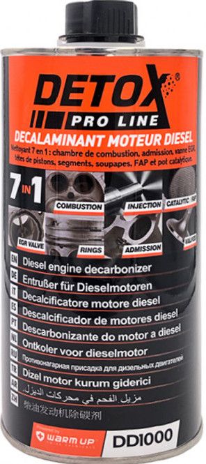Décalaminant, désincrustant moteur diesel 7 en 1 PROLINE - 1 litre