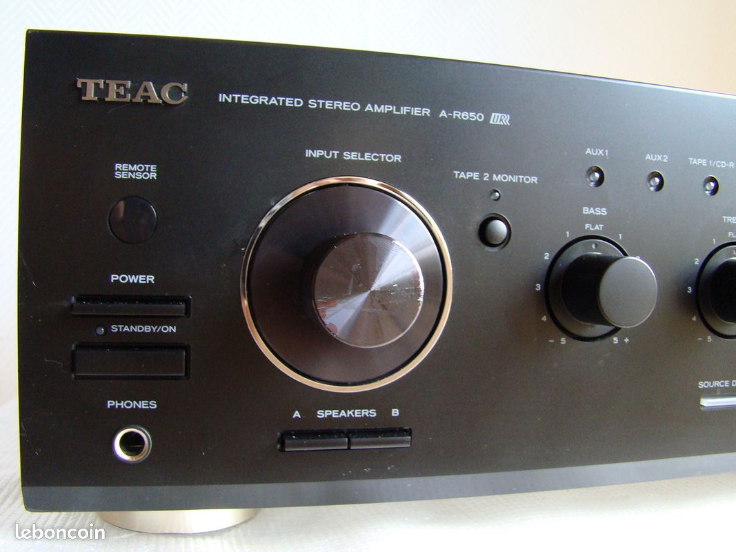Enceintes JBL de bibliotheque avec l amplificateur Teac (image 5)