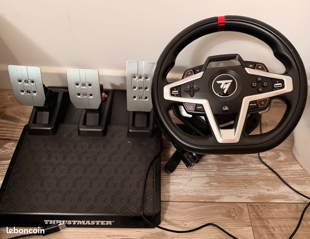 Volant Thrustmaster T248 PS5 / PS4 / PC + pédalier (image 1)
