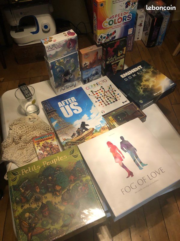 Futures mises en vente en avant première - jeux de société - certains sont neufs (image 1)