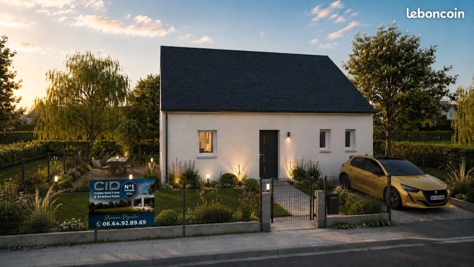 Maison 4 pièces 64 m² · à Artannes-sur-Indre · 64 m² · 202 800 €