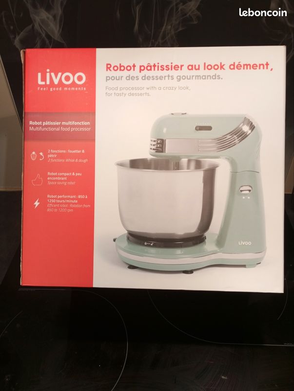 Livoo Robot pâtissier multifonction DOP137G 3 avis sur | [5/5