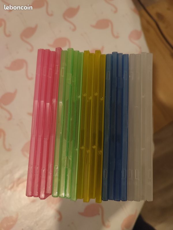20 boites de CD colorés NEUF (image 1)