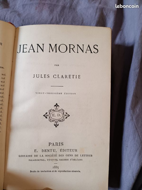 Jean Mornas pae Julie Claretie (image 1)